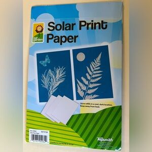 Our Garden Solar Print Paper Kit